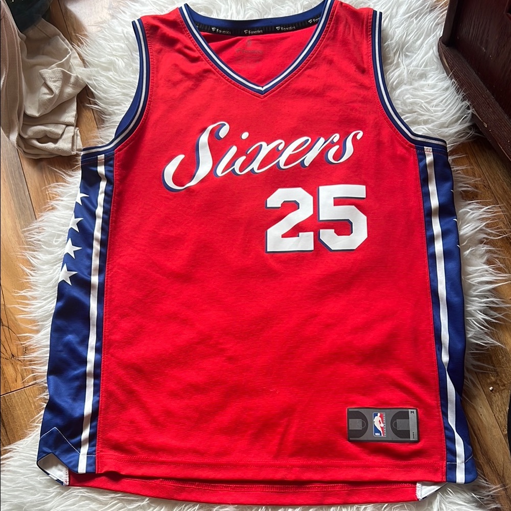 Ben Simmons #25 Sixers Basketball Jersey
